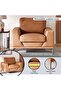 CODE SINGLE SEATER SOFA - LIGHT BROWN - 8