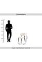 LIBBY DINING CHAIR WHITE BLACK - 6