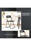 KAYA FOLDING CHAIR - BLACK - 7