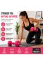 Vinyl Dumbbell 4 KG Pair – Anti-Slip Vinyl Coated Hand Weights for Home Gym, Strength Training & Fitness – Pack of 2 - 5