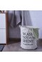 Qirin Laundry Hamper 40D X 50Cm-White