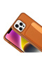 iPhone 16 Pro Case with Card Holder and Raised Camera Silicone Gzst - 5