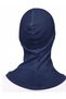 Ninja Bone Lycra Sports Cap with Neck Collar Women's Practical Hijab Headscarf Navy Blue - 5