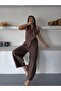 Women's Linen Vest and Shalwar Pants Set