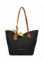 Original Women's Large Volume Shoulder Bag with Puppy Detail
