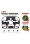 Football Pop-Up Target Goal 2-in-1 Training Net | Portable Soccer Goal & Shooting Target | 110 x 80 cm - 2
