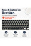 MacBook Pro 16.2 Inch M1 M2 M3 M4 M5 A2485 A2991 Compatible Russian English Q Keyboard Protector Silicone - 2