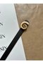 Lime Gold Sea Shell Buckle Belt Waist Belt Coat Belt Dress Belt Trouser Belt - 4