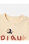 100% Cotton 0-3-6-9-12 Months Baby Boy Play Printed Thin Seasonal 2-Piece Top and Bottom Baby Set - 3