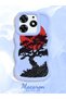 Tecno Spark 10 Pro Compatible Case Camera Protector Blue Silicone Couple Phone Case Tree Pattern - 2