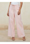 Wide Leg Mid-Rise Jeans with Tie-Up Detail