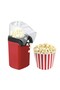 HOMEFISH Mini Electric Popcorn Machine Fully Automatic High Popping Rate Air Popper for Home