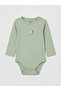 Rmz Gi̇yi̇m Farkiyla Zero Roba Collar Printed Baby Boy Snap Fastener Bodysuit 2-Pack - 3