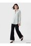 Özmarka New Season Black Regular Fit Wide Leg Women's Trousers
