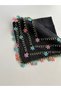 Handcrafted Needlepoint Embroidered Writing/Needlepoint/Needlepoint Yemeni/Handcrafted Cheesecloth/Hand Knitting