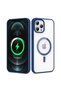 iPhone 12 Pro Max Case Thin Edges Slim Back Magsafe Camera Raised Silicone Butam