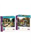 Stone Mill and Botanical Garden Double Set - 1000 + 500 Piece Double Puzzle Set