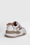 Women's White - Beige Sneaker Casual Sports Shoes Thick Sole Casual Walking Shoes Women's Sneaker Lf-575U - 4
