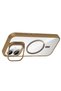 iPhone 16 Plus Case with Camera Stand, Magsafe Compatible, Transparent Back, Silicone Senk - 4