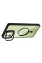 Galaxy A06 Case with Camera Stand, Magsafe Compatible, Transparent Back, Silicone - 2