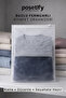 Zippered Organizer 25X30 cm |   10 Pieces |   Frosted Transparent Closet Organizer and Multi-Purpose Bag - 5