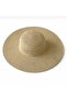 Women's Straw Wide Brim Beach Hat Uv Protection Summer Sun Hat Beige - 2