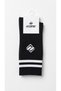 Icone Unisex Black Sports Socks, Long Sports Socks, Sports Socks, Socks, Black Socks - 6
