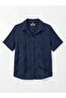 Short Sleeve Muslin Shirt - 2