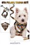 Adjustable Scarf, Chest Harness and Travel Strap Set of 3