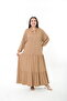 Xlmodam Women's Lycra Viscose Plus Size Dress - 3