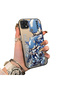 Oppo A15/A15S Compatible Hard Acrylic Back Silicone Edge Lens Protection Case
