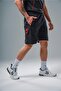 Target Camp Shorts Black-Red - 3
