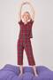 100% Cotton Combed Cotton Capri Pajama Set Short Sleeve T-Shirt and Capri Pajama Bottoms - 3