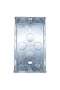 Electrical Metal Box Galvanised Deep Junction Box (13X7X3.5 CM) - 3