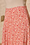 Tile Patterned Flared Skirt - 4