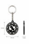Zodiac Sign Keychain Fish - Plexiglass Gift Zodiac Themed Keychain, Birthday Gift - 6