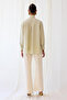 Fular Detail Pleated Shirt - 5