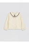 Quality Pieces from Çelebi Store Bebe Roba Collar Long Sleeve Embroidered Girl's Shirt