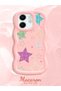 Infinix Smart 9 Compatible Case Camera Protector Pink Silicone Couple Phone Case Star Pattern - 2