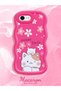 iPhone 7 Compatible Case Camera Protector Red Silicone Couple Phone Case Cat Pattern - 2
