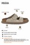 Studded Suede Women's Slippers 215557 Beige - 2