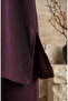 Bürümcük Fabric Tunic Pants Hijab Double Set 0571-04 Plum - 5