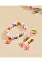 Girls Multicolour Jewellery Set 4 Piece - 2