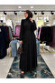 Black New Season Cutout Dress Model - 2