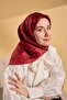 Twill Silk Scarf Chain Red - 5