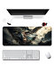 Keyboard Mousepad 40X90Cm Owl Spirit Seamless Smooth Liquid-Proof Non-Slip Base
