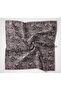 Cotton Polyester Soft Scarf with Acid Botanical Pattern Tok Duruşlu 90X90 - 5