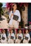 Rez Ethnic Authentic Bohemian Waist Bag Daily Travel Usable Large Volume - 3