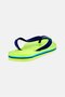 Kids Boy Clas Brasil Slip On Slippers, Lime Green - 3