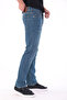 Men's Tint Effect Non-Knee Marking Cotton Flexible Denim Jean Jeans Regular Fit - 8